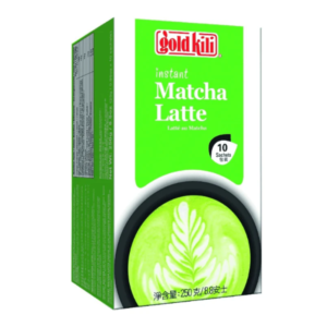 asian shop matcha latte