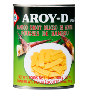Pousses de bambou en batonnet