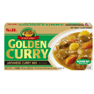 Golden curry medium/hot