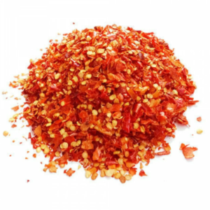Piments rouge broyé
