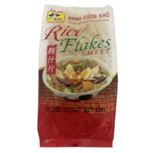 Feuille de riz flocon