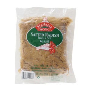 Salted stripped radish