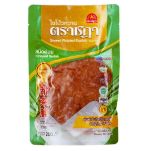 Sweet pickled radish