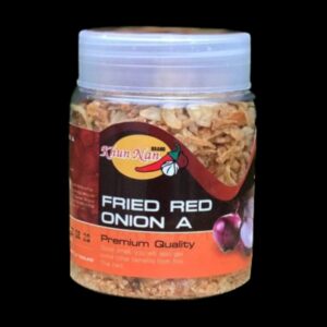 Fried red onion