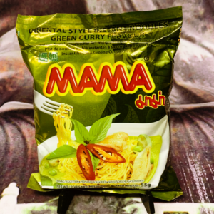 nouille mama curry vert