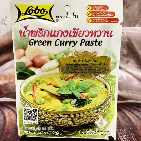pâte de curry vert lobo
