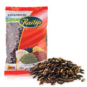 Riz gluant noir